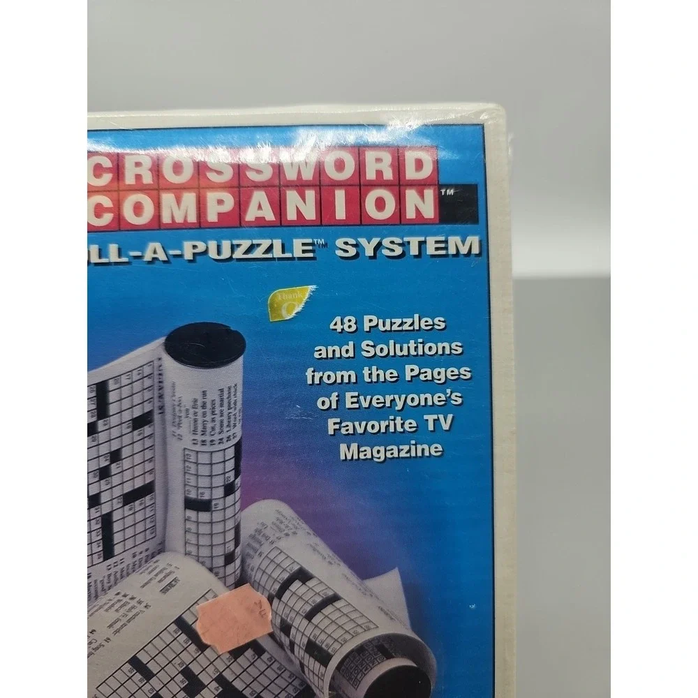 THE NEW YORK TIMES CROSSWORD COMPANION VOLUME 2 FACTORY SEALED NEW Roll-a-puzzle